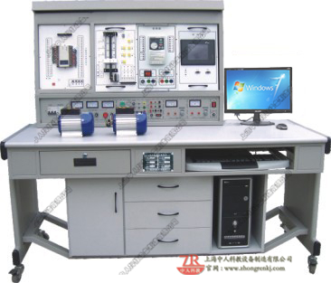 收集型PLC可编程节制器综合实训拆卸（变频调速+电气节制+微机）