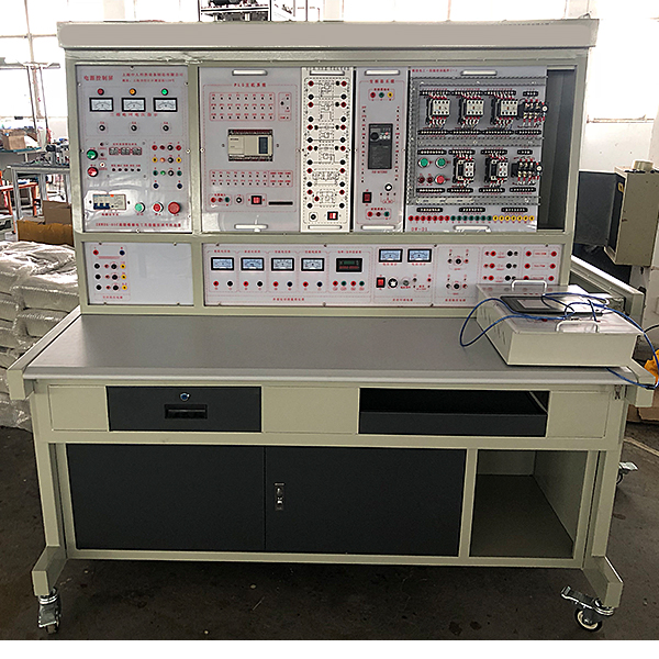 PLC、变频器、触摸屏综合实训台(图1) PLC、变频器、触摸屏综合尝试台,焓差尝试拆卸